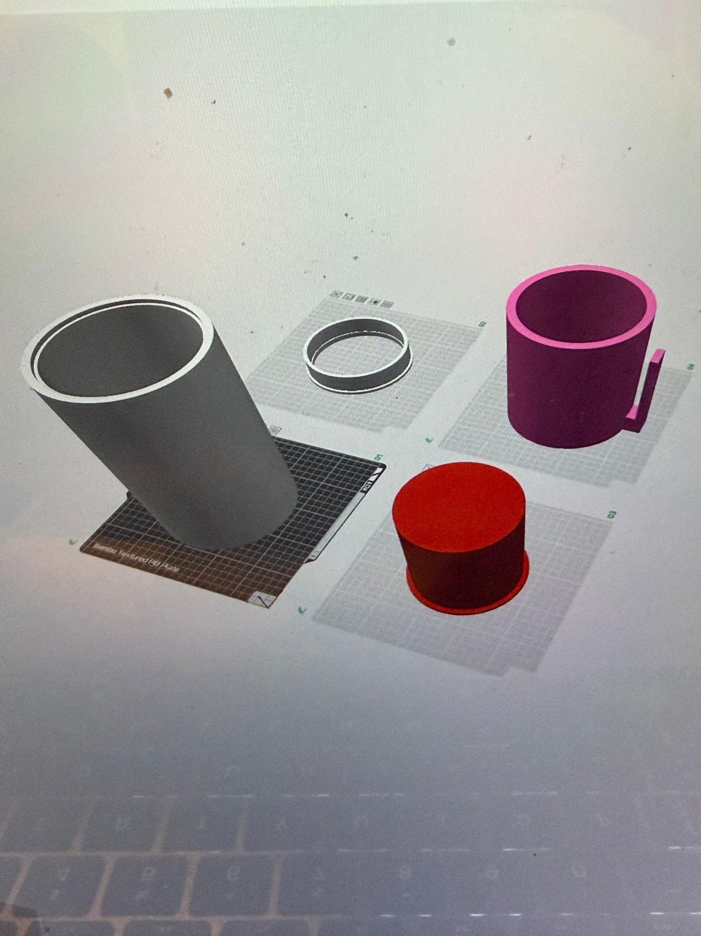 Empty Push Pop Containers 3mf Digital File