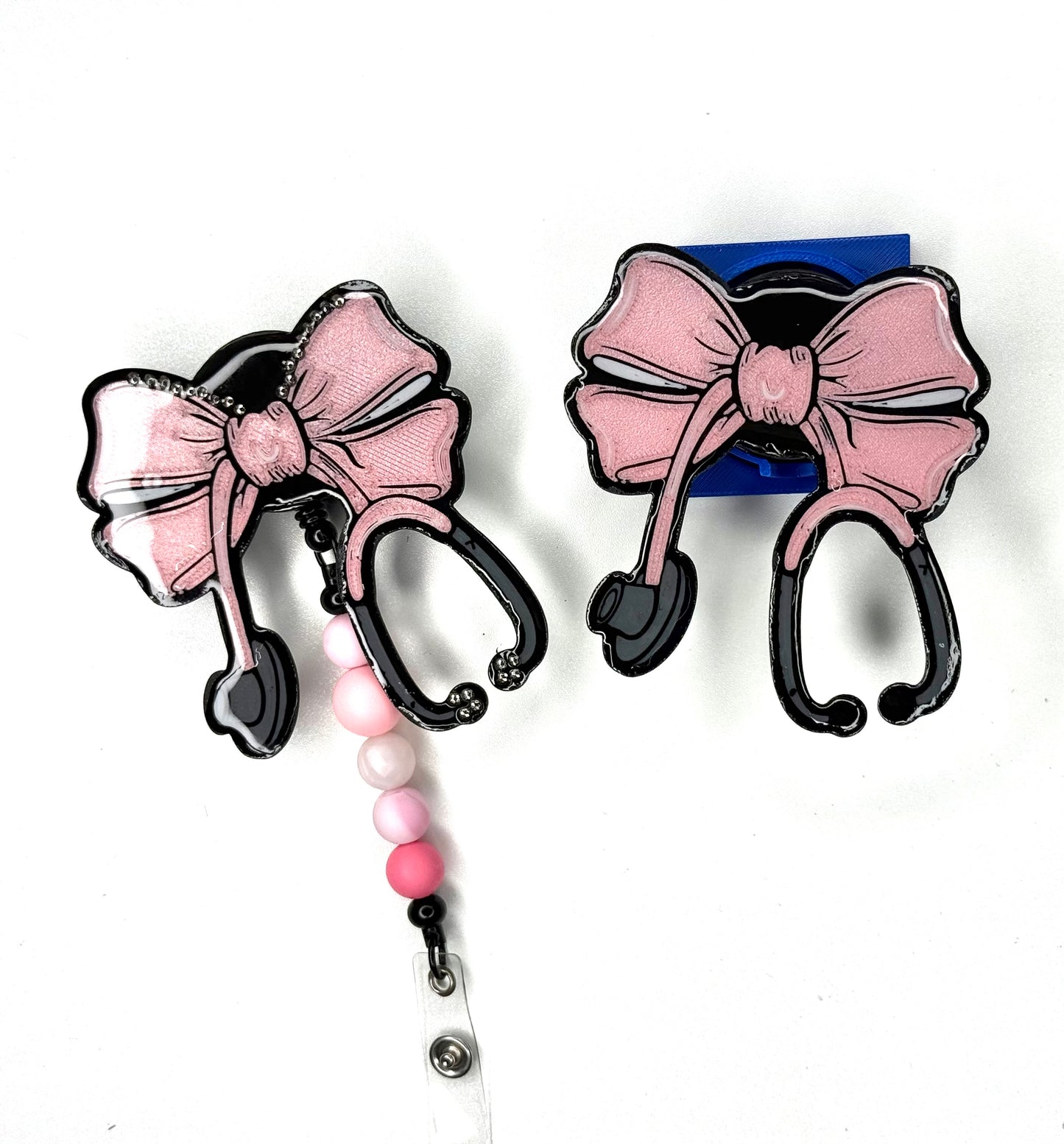 Bow Badge Reel Topper 3MF File