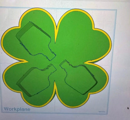 Clover Mini Bottle Holder Bundle – STL Digital File