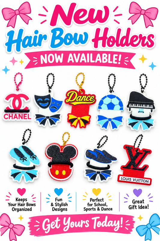 Hair Bow Tie Holder 3mf file