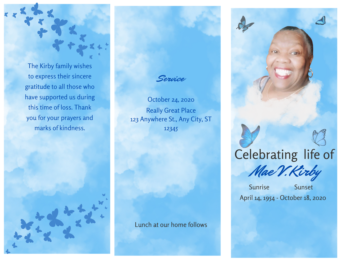 Obituary Booket