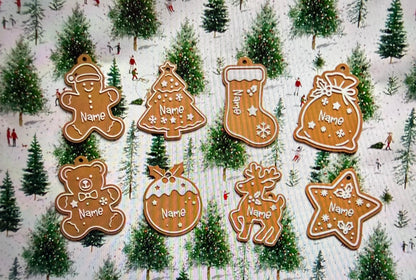 Personalized Ginger Bread Ornaments￼