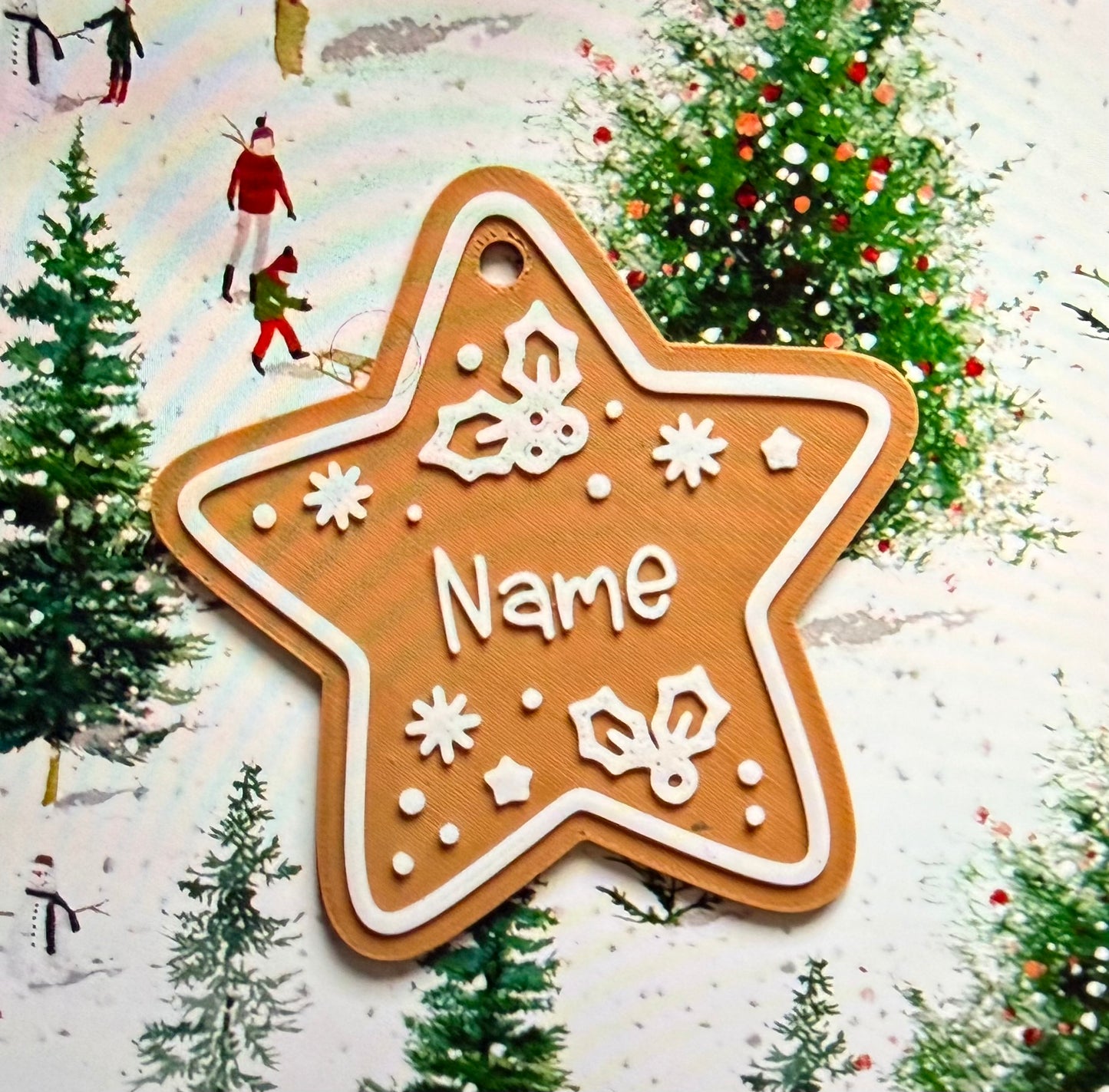 Personalized Ginger Bread Ornaments￼