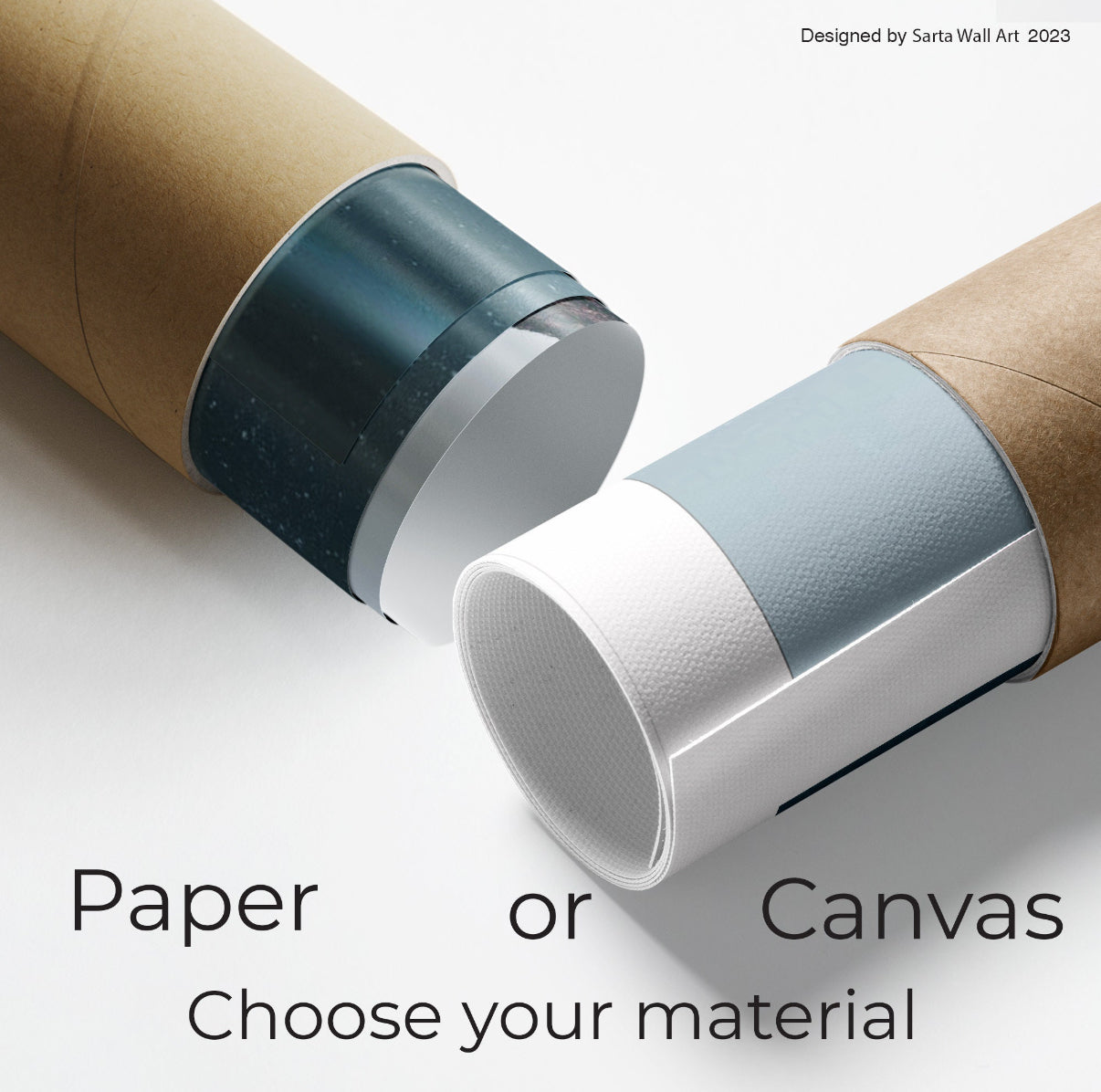 Glossy Adhesive Poster Prints
