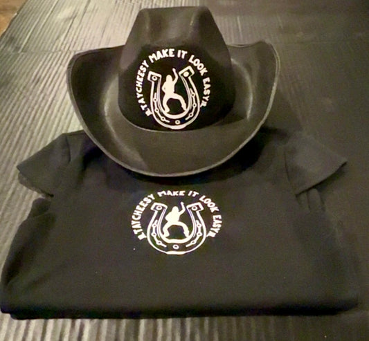 Cowboy Hat and Crop Top Set