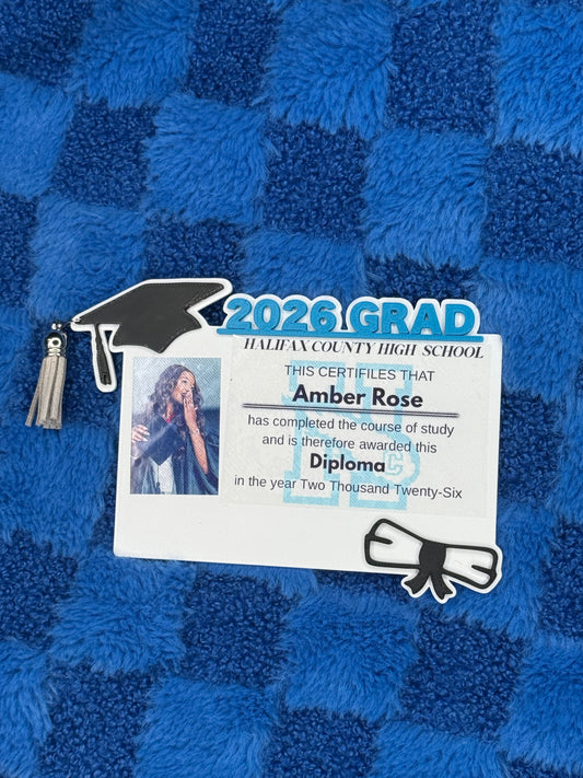 🎓 BOUIJEE 2026 Graduation Diploma Keychain & Magnet STL Digital File (Copy)