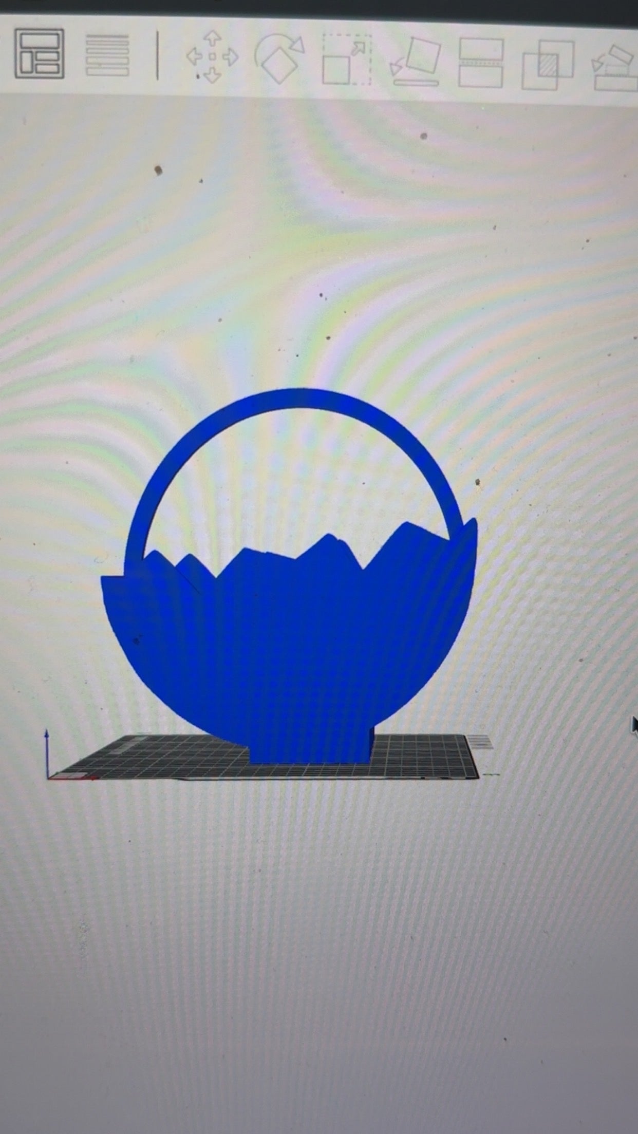 🐣 Easter Egg Basket 3MF Digital File