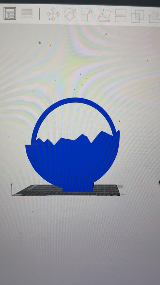 🐣 Easter Egg Basket 3MF Digital File