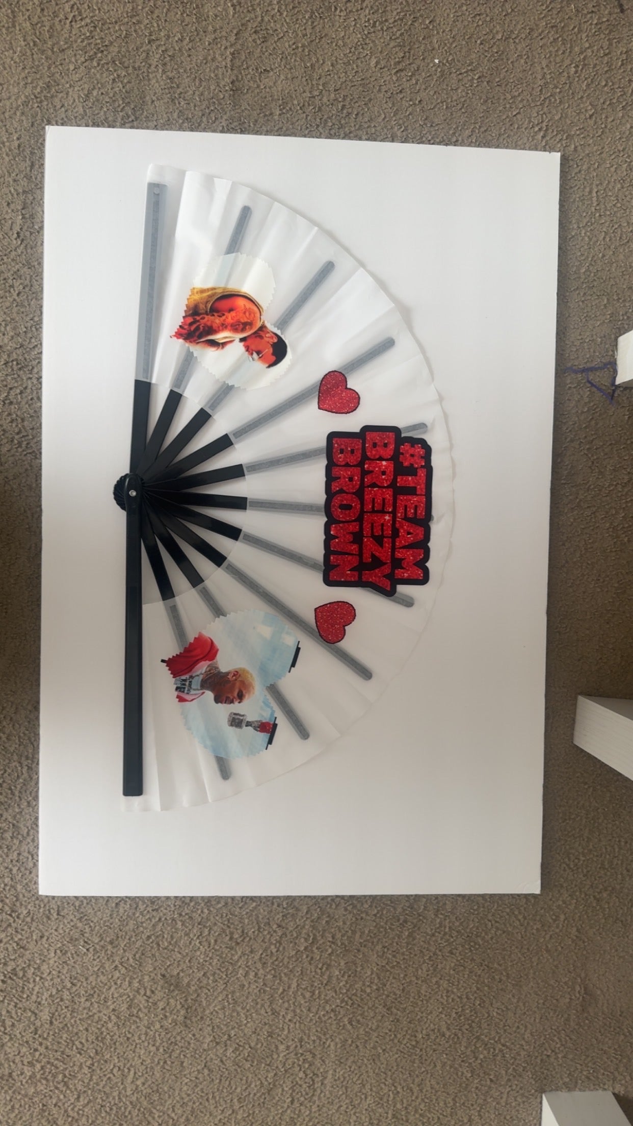 Custom Chris Brown Fans