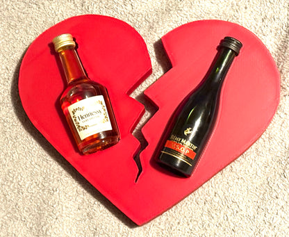 💔 Remy Henny Broken Heart Mini Bottle Holder Purse Bundle – STL Digital File