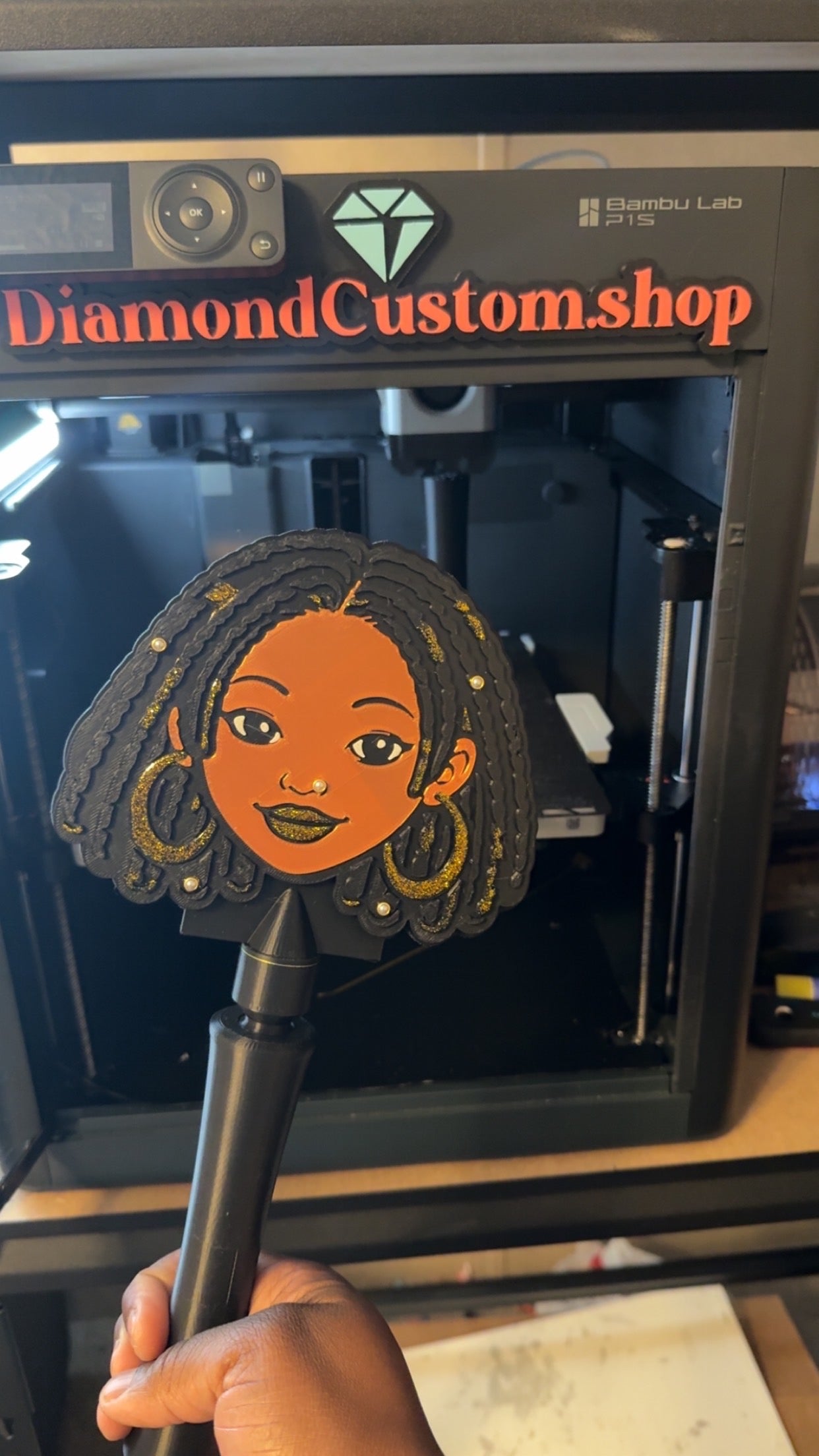 Loc’ed Girl Tap Pay Wand