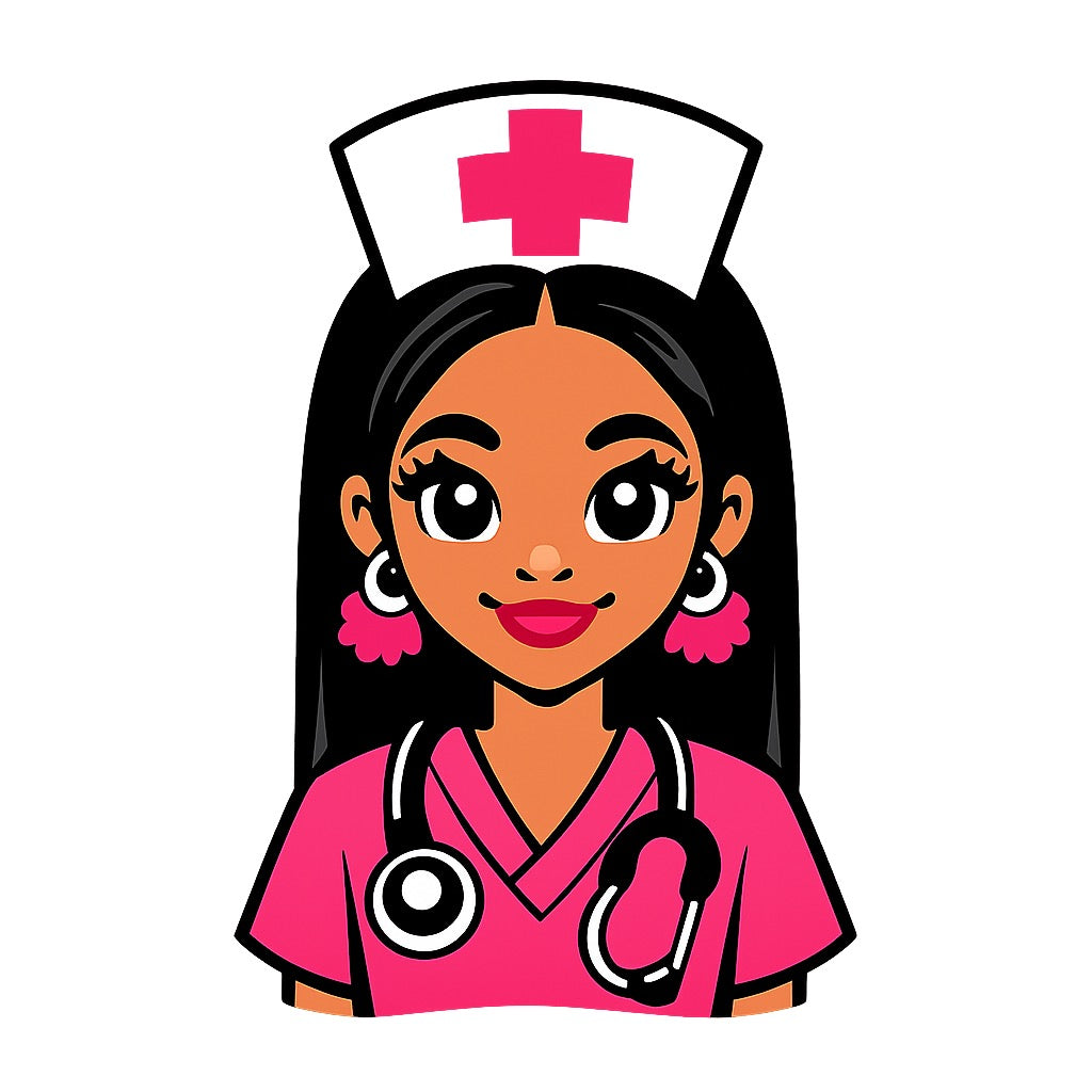 ✨ 7 Nurse Badge Reel Bundle 3MF Files ✨