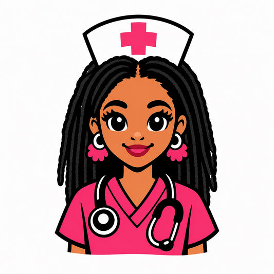 ✨ 7 Nurse Badge Reel Bundle 3MF Files ✨