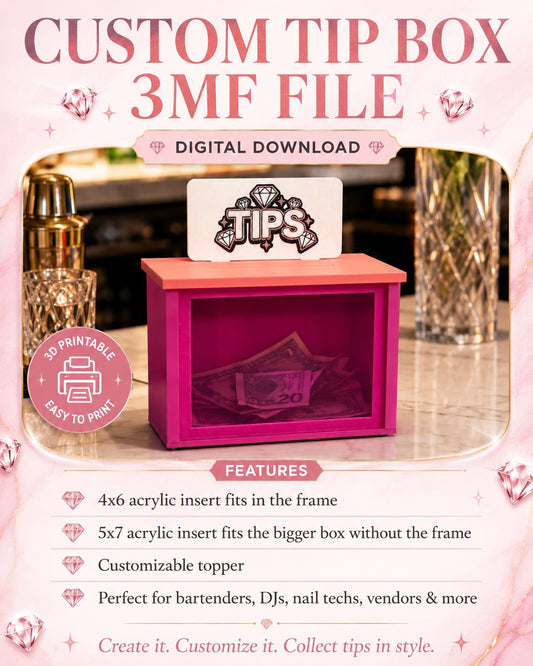 Tip Jar 3MF File