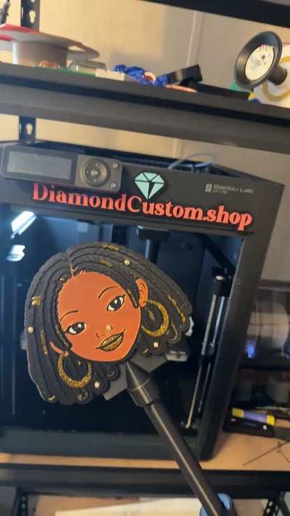 Loc’ed Girl Tap Pay Wand