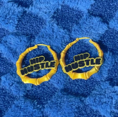 Bamboo Earrings  3MF Files 💎